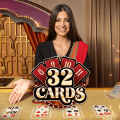 32 Baraha live casino tile artwork with card deck