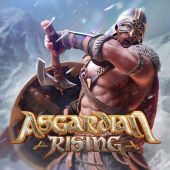 Asgardian Rising hot slot tile artwork with Norse theme