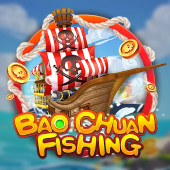 Bao Chuan Fishing arcade tile artwork with treasure ship