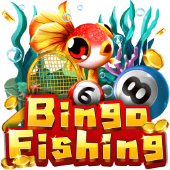 Bingo Fishing arcade tile artwork with bingo fish