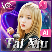 Blockchain Tai Xiu live casino tile artwork with dice