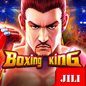 Boxing King slot tile artwork with ring fighter