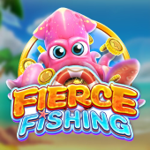 Fierce Fishing arcade tile artwork with predator fish