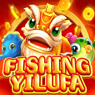 Fishing Yi Lu Fa arcade tile artwork with fortune fish