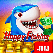 Happy Fishing hot tile artwork with cartoon fish