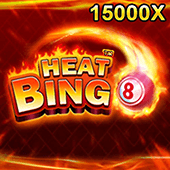 Heat Bingo hot tile artwork with flame bingo ball