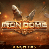 Iron Dome arcade tile artwork with defense grid