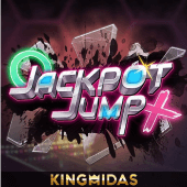 Jackpot Jump arcade tile artwork with leap icon