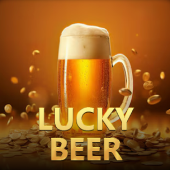 Lucky Bear arcade tile artwork with bear mascot