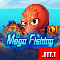 Mega Fishing arcade tile artwork with large fish