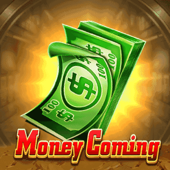 Money Coming slot tile artwork with coin motif