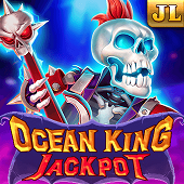 Ocean King Jackpot fishing tile artwork with king fish
