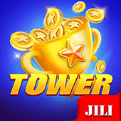 Tower arcade tile artwork with stacked levels